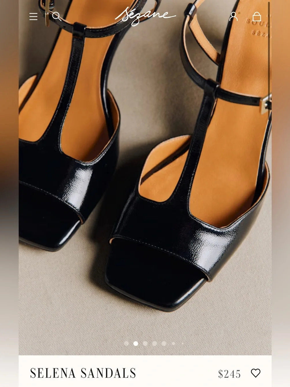BNIB! Sezane SELENA SANDALS - Currently Retail $245 - Size 36